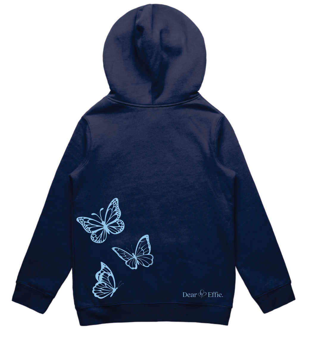 Kids Dear Effie Butterfly Hoodie